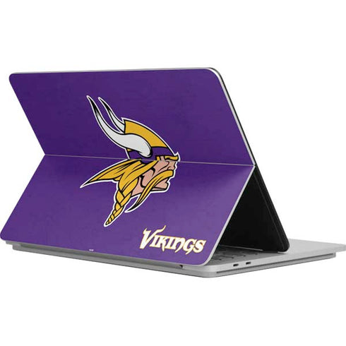 NFL Minnesota Vikings Distressed Surface Laptop Studio Skin