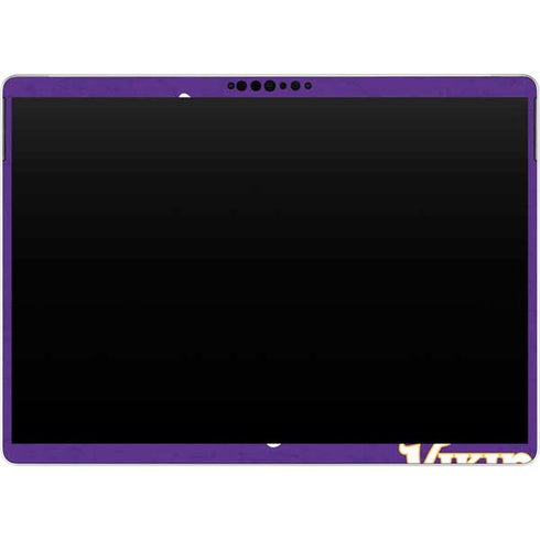 NFL Minnesota Vikings Distressed Surface Pro 9 Skin