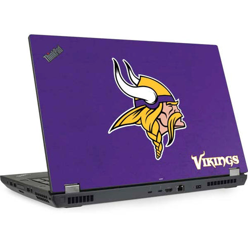 NFL Minnesota Vikings Distressed Lenovo ThinkPad Skin
