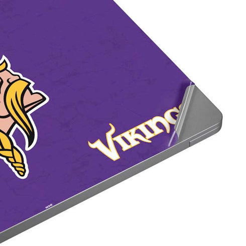 NFL Minnesota Vikings Distressed Universal Laptop 17in (13.8 x 10in) Skin