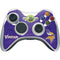 NFL Minnesota Vikings Distressed Xbox 360 Wireless Controller Skin