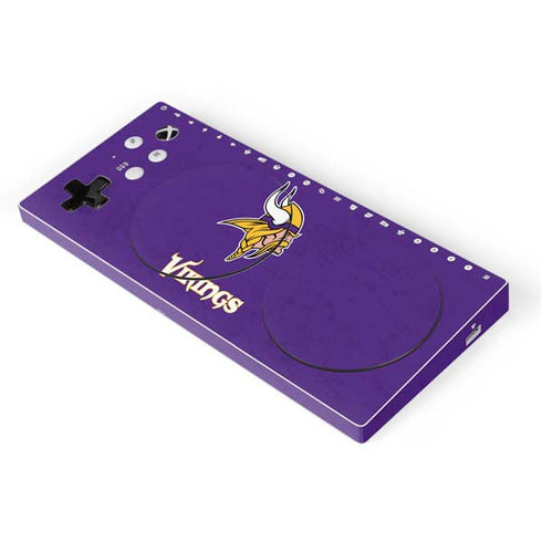 NFL Minnesota Vikings Distressed Xbox Adaptive Controller Skin