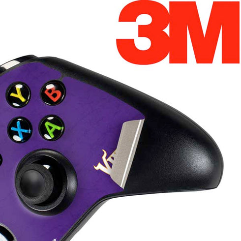 NFL Minnesota Vikings Distressed Xbox One Controller Skin