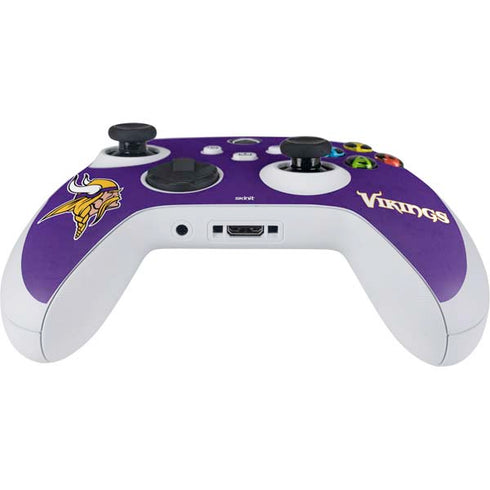 NFL Minnesota Vikings Distressed Xbox Series S Controller Skin