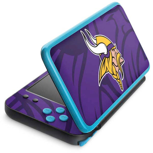 NFL Minnesota Vikings Double Vision Nintendo 2DS XL (2017) Skin