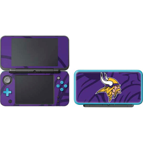 NFL Minnesota Vikings Double Vision Nintendo 2DS XL (2017) Skin