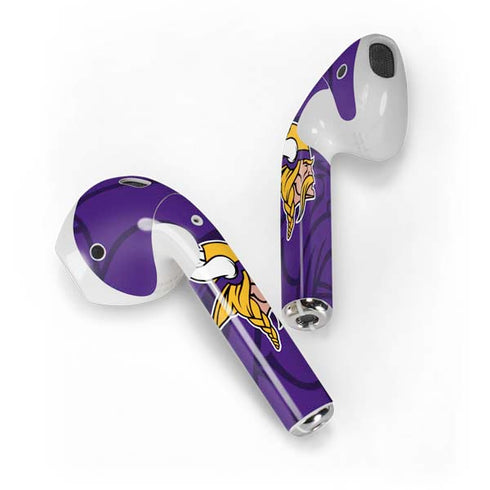 NFL Minnesota Vikings Double Vision Apple AirPods Skin