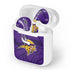 NFL Minnesota Vikings Double Vision Apple AirPods Skin