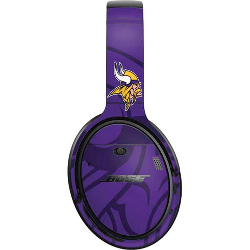 NFL Minnesota Vikings Double Vision Bose QuietComfort 35 II Headphones Skin
