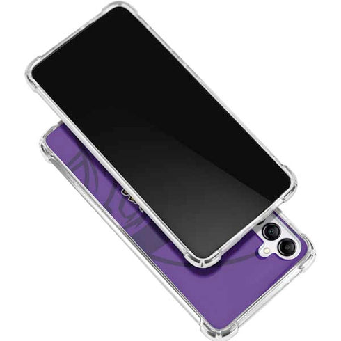 NFL Minnesota Vikings Double Vision Galaxy A15 5G Clear Case