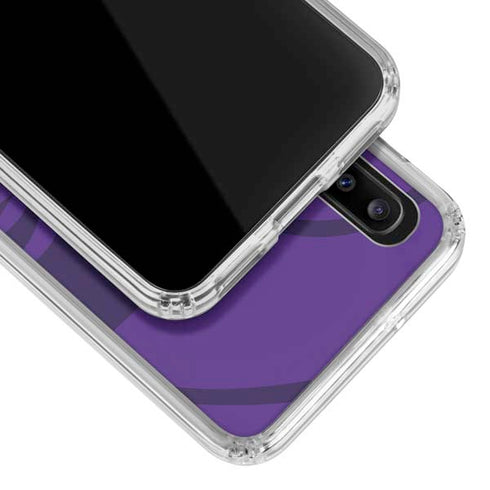 NFL Minnesota Vikings Double Vision Galaxy A20 Clear Case