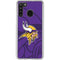 NFL Minnesota Vikings Double Vision Galaxy A21 Clear Case