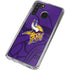 NFL Minnesota Vikings Double Vision Galaxy A21 Clear Case
