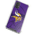 NFL Minnesota Vikings Double Vision Galaxy A32 5G Clear Case