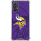 NFL Minnesota Vikings Double Vision Galaxy A32 5G Clear Case
