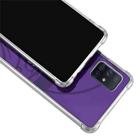 NFL Minnesota Vikings Double Vision Galaxy A51 5G Clear Case