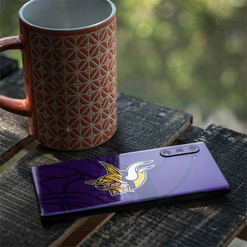 NFL Minnesota Vikings Double Vision Galaxy Note 10 Skin