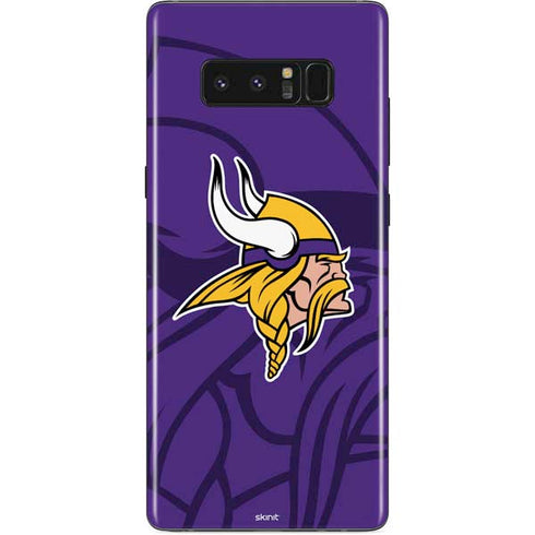 NFL Minnesota Vikings Double Vision Galaxy Note 8 Skin
