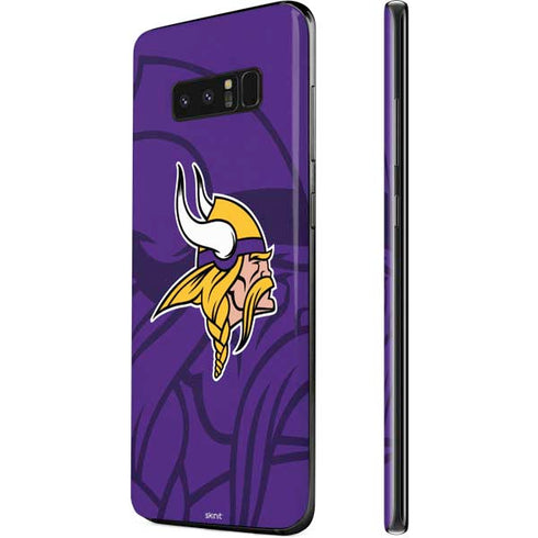 NFL Minnesota Vikings Double Vision Galaxy Note 8 Skin