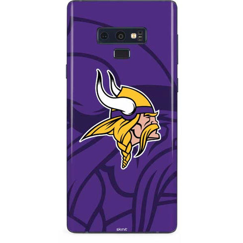 NFL Minnesota Vikings Double Vision Galaxy Note 9 Skin