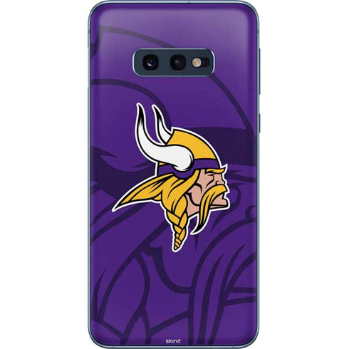 NFL Minnesota Vikings Double Vision Galaxy S10e Skin
