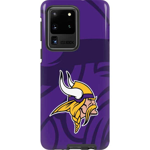 NFL Minnesota Vikings Double Vision Galaxy S20 Ultra 5G Pro Case