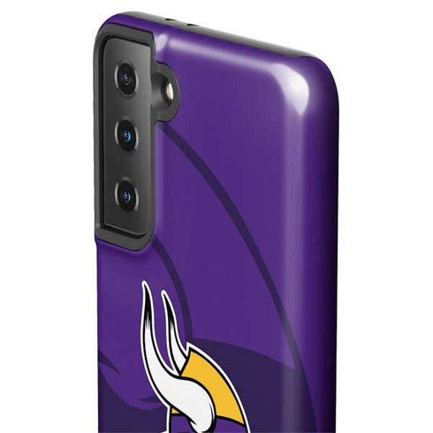 NFL Minnesota Vikings Double Vision Galaxy S21 FE Pro Case