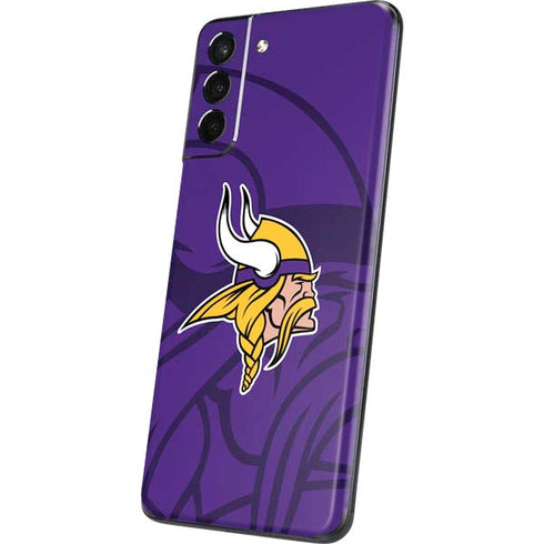 NFL Minnesota Vikings Double Vision Galaxy S21 Plus 5G Skin