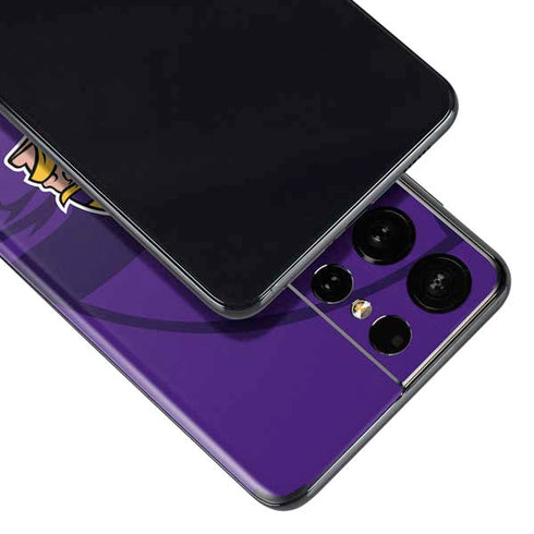 NFL Minnesota Vikings Double Vision Galaxy S21 Ultra 5G Skin