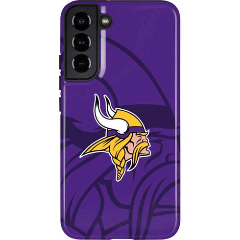 NFL Minnesota Vikings Double Vision Galaxy S22 Plus Pro Case