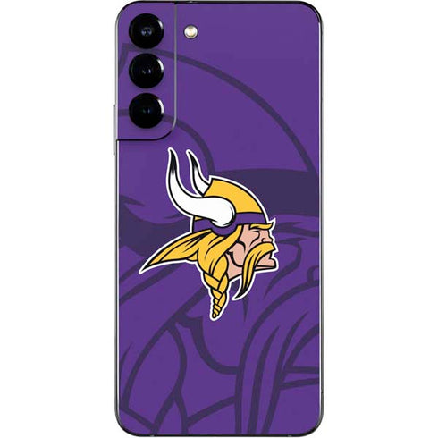 NFL Minnesota Vikings Double Vision Galaxy S22 Plus Skin