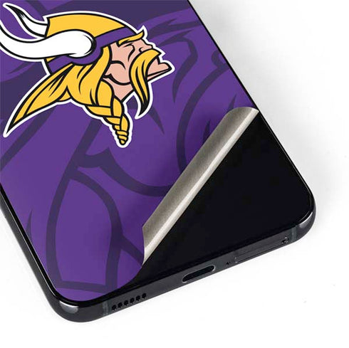 NFL Minnesota Vikings Double Vision Galaxy S22 Plus Skin