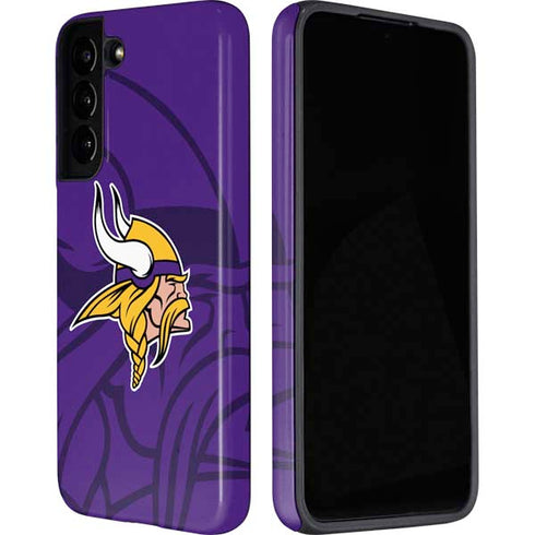 NFL Minnesota Vikings Double Vision Galaxy S22 Pro Case