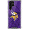 NFL Minnesota Vikings Double Vision Galaxy S22 Ultra Clear Case