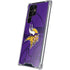 NFL Minnesota Vikings Double Vision Galaxy S22 Ultra Clear Case