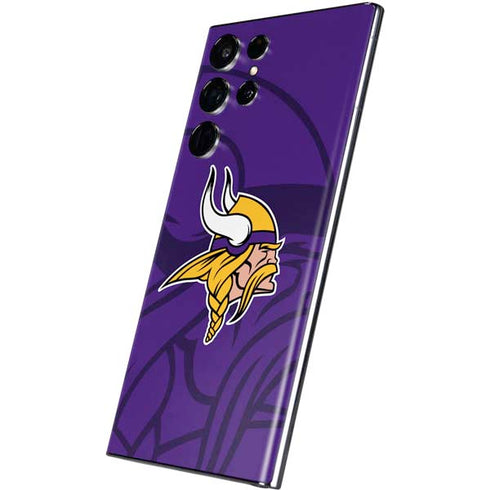 NFL Minnesota Vikings Double Vision Galaxy S22 Ultra Skin