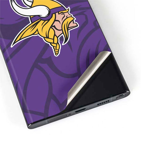 NFL Minnesota Vikings Double Vision Galaxy S22 Ultra Skin