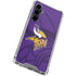 NFL Minnesota Vikings Double Vision Galaxy S23 FE Clear Case