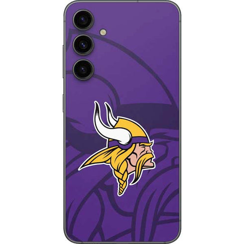 NFL Minnesota Vikings Double Vision Galaxy S23 FE Skin