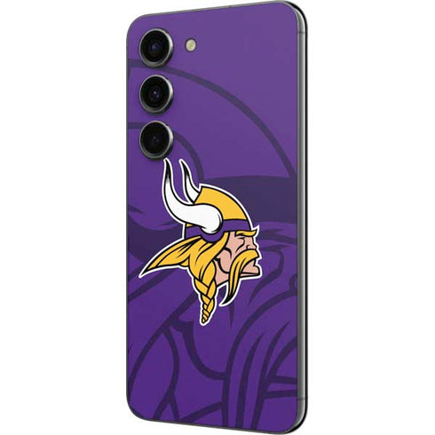 NFL Minnesota Vikings Double Vision Galaxy S23 Skin
