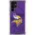 NFL Minnesota Vikings Double Vision Galaxy S24 Ultra Clear Case