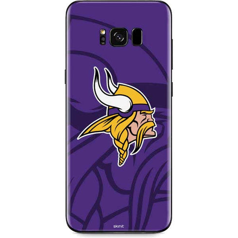 NFL Minnesota Vikings Double Vision Galaxy S8 Skin