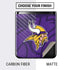 NFL Minnesota Vikings Double Vision Galaxy Z Flip Skin