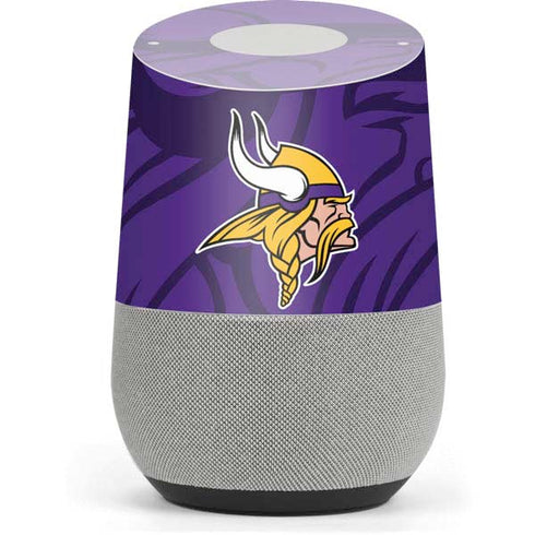 NFL Minnesota Vikings Double Vision Google Home Skin