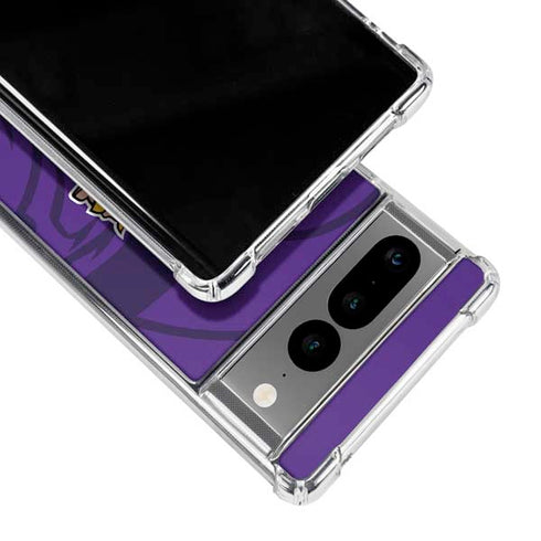 NFL Minnesota Vikings Double Vision Google Pixel 7 Pro Clear Case