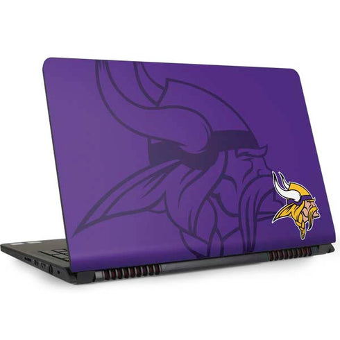 NFL Minnesota Vikings Double Vision Dell Inspiron Skin