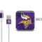 NFL Minnesota Vikings Double Vision iPad Charger (10W USB) Skin