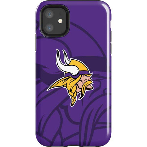 NFL Minnesota Vikings Double Vision iPhone 11 Impact Case