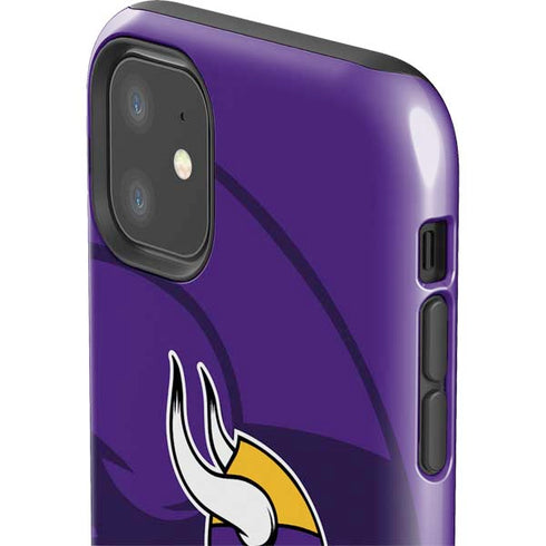 NFL Minnesota Vikings Double Vision iPhone 11 Impact Case