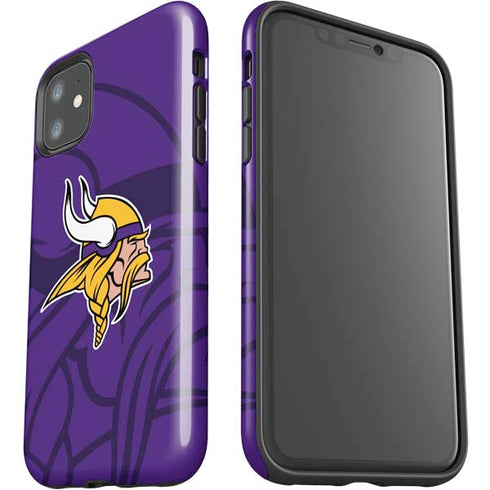NFL Minnesota Vikings Double Vision iPhone 11 Impact Case